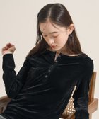【フリークスストア/FREAK'S STORE】のベロアジャージ ヘンリーネック トップス 人気、トレンドファッション・服の通販 founy(ファニー) ファッション Fashion レディースファッション Fashion for Women トップス・カットソー Cut & Sew Tops ベロアトップス Velour Tops / Velvet-Look Items 冬 Winter / This Winter なめらか Smooth, Silky Texture インナー Innerwear カットソー Cut and Sewn Top コンパクト Compact, Small Size シンプル Simple, Minimal ストレッチ Stretch, Stretchy Fabric フィット Fit, Slim Fit ベロア Velour, Soft Velvet エレガント 上品 Elegant A/W・秋冬 Autumn/Winter thumbnail ブラック|ID: prp329100004758234 ipo3291000000034558244