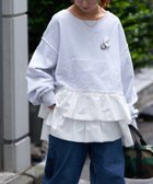 【チャオパニックティピー/CIAOPANIC TYPY】の【etsinta/エシンタ】リメイク裾フリルスウェット 人気、トレンドファッション・服の通販 founy(ファニー) ファッション Fashion レディースファッション Fashion for Women トップス・カットソー Cut & Sew Tops レディースパーカー・カジュアルフーディー Casual Hoodies & Sweatshirts スウェット・クルーネックトップス Sweatshirts & Crewnecks / Relaxed Fit Sweat Tops スウェット / スエット Sweatshirt, Sweatwear スニーカー Sneakers, Trainers デニム Denim, Jeans Material ドッキング Docking, Mixed Material フェミニン Feminine, Girly フリル Frill, Ruffle プリーツ Pleats, Pleated ポケット Pocket, Pocket Detail リメイク Remake, Reconstructed ワイド Wide, Wide Fit おすすめ Recommended / Our Picks thumbnail グレー|ID: prp329100004758255 ipo3291000000034496815