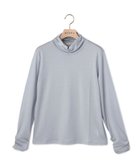 【スキャパ/SCAPA】のバンデーラテンジクカットソー 人気、トレンドファッション・服の通販 founy(ファニー) ファッション Fashion レディースファッション Fashion for Women トップス・カットソー Cut & Sew Tops カットソー・ベーシックTシャツ Cut-and-Sewn Tops / Stretch Tees & Basics おすすめ Recommended / Our Picks カットソー Cut and Sewn Top シンプル Simple, Minimal ハイネック High Neck, Mock Neck バランス Balance, Style Balance 無地 Plain, Solid Color A/W・秋冬 Autumn/Winter thumbnail ライトブルー|ID: prp329100004758260 ipo3291000000034487526