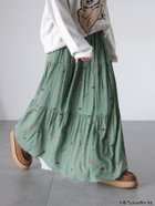 【エヘカソポ/ehka sopo】のSTARWARS/総柄スカート カーキ|ID: prp329100004758277 ipo3291000000034578015