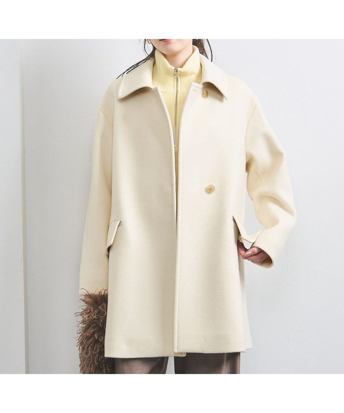 【ユナイテッドアローズ/UNITED ARROWS】のスタンドカラー ミドルコート インテリア・キッズ・メンズ・レディースファッション・服の通販 founy(ファニー) https://founy.com/ ファッション Fashion レディースファッション Fashion for Women アウター Coat / Outerwear Collection コート・ロングコート・ピーコート Long Coats, Peacoats & More コンパクト Compact, Small Size ショルダー Shoulder, Shoulder Strap シンプル Simple, Minimal スタンド Stand Collar, Upright Stand チェック Check, Plaid, Tartan トレンド Trend, Trending Now ドロップ Drop Shoulder, Dropped Style フラップ Flap, Flap Pocket ポケット Pocket, Pocket Detail ミドル Middle Length, Mid Height ミニスカート Mini Skirt, Short Skirt ロング Long, Long-Length アウトレット Outlet / Clearance おすすめ Recommended / Our Picks |ID: prp329100004758298 ipo3291000000034472114