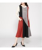 【インタープラネット/INTERPLANET】のスエードカラーブロックワンピース 人気、トレンドファッション・服の通販 founy(ファニー) ファッション Fashion レディースファッション Fashion for Women ワンピース Dresses ブロッキング Color Blocking, Panel Design エレガント 上品 Elegant thumbnail オレンジ|ID: prp329100004758313 ipo3291000000034427599