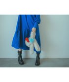【スリーフォータイム/Three Four Time】のThree Four Time/膨れジャガード柄MIXニットワンピ 人気、トレンドファッション・服の通販 founy(ファニー) ファッション Fashion レディースファッション Fashion for Women ワンピース Dresses ニットワンピース Knit Dresses カットジャガード Cut Jacquard ギャザー Gathered, Ruffled 切替 Switching, Contrast Panel スマート Smart, Elegant ドッキング Docking, Mixed Material ポケット Pocket, Pocket Detail thumbnail ブルー|ID: prp329100004758315 ipo3291000000034589487