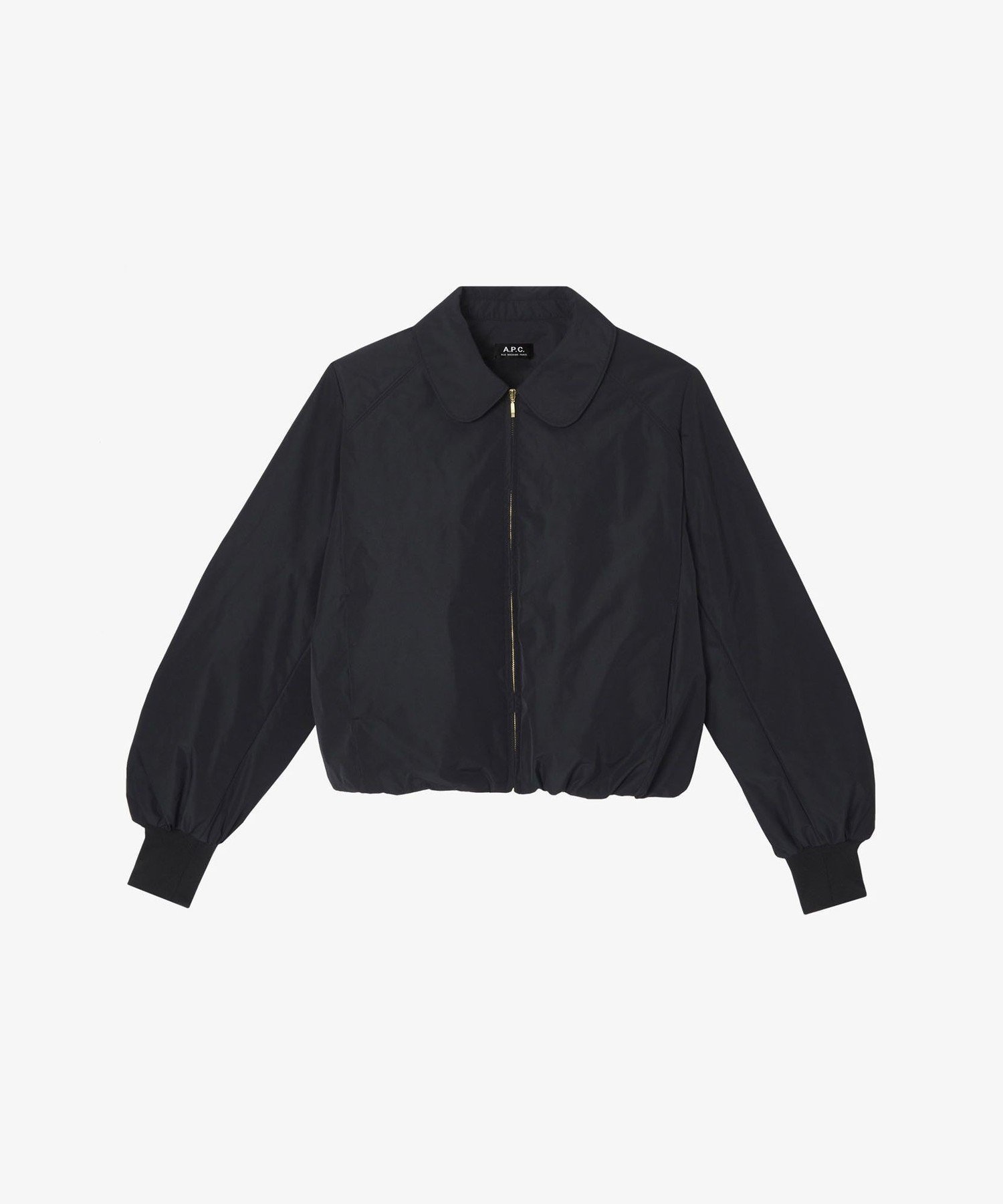 【アーペーセー/A.P.C.】のSalome ブルゾン インテリア・キッズ・メンズ・レディースファッション・服の通販 founy(ファニー) 　ファッション　Fashion　レディースファッション　Fashion for Women　アウター　Coat / Outerwear Collection　ブルゾンジャケット・スポーティアウター　Blouson Jackets　クロップド　Cropped, Short Length　スリーブ　Sleeve, Long Sleeve / Short Sleeve　タフタ　Taffeta, Structured Fabric　ブルゾン　Blouson, Bomber Jacket　ルーズ　Loose, Oversized　黒|ID: prp329100004758329 ipo3291000000035080347