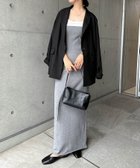 【アンドミー/andme】の2way ニット ロング ワンピース スカート Freesia フリージア 杢グレー|ID: prp329100004758335 ipo3291000000034589662