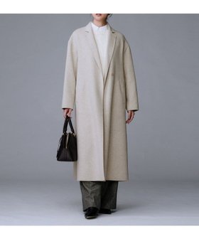 【アンタイトル/UNTITLED】の【ロング丈/軽やか】テーラード リバーコート 人気、トレンドファッション・服の通販 founy(ファニー) ファッション Fashion レディースファッション Fashion for Women アウター Coat / Outerwear Collection コート・ロングコート・ピーコート Long Coats, Peacoats & More エレガント 上品 Elegant シンプル Simple, Minimal スマート Smart, Elegant スリム Slim, Slim Fit テーラード Tailored, Tailored Fit ボトム Bottoms, Lower Wear ポケット Pocket, Pocket Detail ラグジュアリー Luxury, Elegant ロング Long, Long-Length ワイド Wide, Wide Fit A/W・秋冬 Autumn/Winter おすすめ Recommended / Our Picks |ID:prp329100004758336
