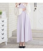 【レトロガール/RETRO GIRL】のリボンストラップロングOP 人気、トレンドファッション・服の通販 founy(ファニー) ファッション Fashion レディースファッション Fashion for Women ワンピース Dresses インナー Innerwear カーディガン Cardigan, Knitwear ガーリー Girly, Feminine Style キャミワンピース Cami Dress, Slip Dress クリスマス X'mas Christmas / X'mas リブニット Rib Knit, Ribbed Knit リボン Ribbon, Bow エレガント 上品 Elegant 冬 Winter / This Winter 羽織 Haori, Light Jacket thumbnail パープル|ID: prp329100004758357 ipo3291000000034427969