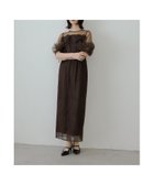 【ビーフラット/bflat】のトルネードペンシルドレス 刺繍レース チュール パーティードレス オケージョンドレス 人気、トレンドファッション・服の通販 founy(ファニー) ファッション Fashion レディースファッション Fashion for Women ワンピース Dresses フォーマル・パーティードレス・結婚式用ドレス Elegant & Casual Dresses シアー Sheer, See-Through チュール Tulip, Tulip Motif ドレス Dress, One-Piece ネックレス Necklace, Pendant Necklace バランス Balance, Style Balance ポケット Pocket, Pocket Detail リーフ Leaf, Botanical Leaf レース Lace, Lace Fabric おすすめ Recommended / Our Picks エレガント 上品 Elegant 結婚式 Wedding 披露宴 Wedding Reception 二次会 After Party thumbnail ブラウン|ID: prp329100004758389 ipo3291000000034428187