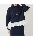 【シップス フォー ウィメン/SHIPS】のSHIPS Colors 洗濯機可能 ダンボール フハクドッキング トップス 人気、トレンドファッション・服の通販 founy(ファニー) ファッション Fashion レディースファッション Fashion for Women トップス・カットソー Cut & Sew Tops 今季 This Season, Current Season ドッキング Docking, Mixed Material フレア Flare, Flared メンズ Men's, Menswear アウトレット Outlet / Clearance おすすめ Recommended / Our Picks ビジネス 仕事 通勤 Business / Work / Commuting thumbnail ネイビー|ID: prp329100004758450 ipo3291000000034429026