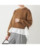 【シップス フォー ウィメン/SHIPS】のSHIPS Colors 洗濯機可能 ダンボール フハクドッキング トップス 人気、トレンドファッション・服の通販 founy(ファニー) ファッション Fashion レディースファッション Fashion for Women トップス・カットソー Cut & Sew Tops 今季 This Season, Current Season ドッキング Docking, Mixed Material フレア Flare, Flared メンズ Men's, Menswear アウトレット Outlet / Clearance おすすめ Recommended / Our Picks ビジネス 仕事 通勤 Business / Work / Commuting thumbnail ブラウン|ID: prp329100004758450 ipo3291000000034429027