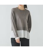 【グローバルワーク/GLOBAL WORK】の布帛ドッキングプルオーバー/253303 人気、トレンドファッション・服の通販 founy(ファニー) ファッション Fashion レディースファッション Fashion for Women トップス・カットソー Cut & Sew Tops カジュアルプルオーバー・ニットトップス Pullovers & Knit Tops / Casual Pullovers おすすめ Recommended / Our Picks ダウン Down, Puffer デニム Denim, Jeans Material ドッキング Docking, Mixed Material フェミニン Feminine, Girly 人気 Popular, Best Seller 冬 Winter / This Winter 春 Spring thumbnail ミドルグレー18|ID: prp329100004758487 ipo3291000000034429433