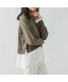 【グローバルワーク/GLOBAL WORK】の布帛ドッキングプルオーバー/253303 人気、トレンドファッション・服の通販 founy(ファニー) ファッション Fashion レディースファッション Fashion for Women トップス・カットソー Cut & Sew Tops カジュアルプルオーバー・ニットトップス Pullovers & Knit Tops / Casual Pullovers おすすめ Recommended / Our Picks ダウン Down, Puffer デニム Denim, Jeans Material ドッキング Docking, Mixed Material フェミニン Feminine, Girly 人気 Popular, Best Seller 冬 Winter / This Winter 春 Spring thumbnail アッシュモカ56|ID: prp329100004758487 ipo3291000000034429434