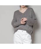 【ナノ ユニバース/nano universe】のTRICOTS JEAN MARC/Vネックプルオーバー 人気、トレンドファッション・服の通販 founy(ファニー) ファッション Fashion レディースファッション Fashion for Women トップス・カットソー Cut & Sew Tops カジュアルプルオーバー・ニットトップス Pullovers & Knit Tops / Casual Pullovers Vネックトップス V-Neck Tops / V-Cut Neckline Shirts インナー Innerwear エレガント 上品 Elegant カットソー Cut and Sewn Top 今季 This Season, Current Season シンプル Simple, Minimal デニム Denim, Jeans Material フォルム Silhouette, Form フランス France, French リラックス Relax, Relaxed Fit ワイド Wide, Wide Fit A/W・秋冬 Autumn/Winter おすすめ Recommended / Our Picks 2025年 2025 2025-2026秋冬・A/W Autumn/Winter 2025–26 AW25–26 thumbnail グレーベージュ2|ID: prp329100004758542 ipo3291000000034430042
