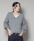 【ナノ ユニバース/nano universe】のTRICOTS JEAN MARC/Vネックプルオーバー 人気、トレンドファッション・服の通販 founy(ファニー) ファッション Fashion レディースファッション Fashion for Women トップス・カットソー Cut & Sew Tops カジュアルプルオーバー・ニットトップス Pullovers & Knit Tops / Casual Pullovers Vネックトップス V-Neck Tops / V-Cut Neckline Shirts インナー Innerwear エレガント 上品 Elegant カットソー Cut and Sewn Top 今季 This Season, Current Season シンプル Simple, Minimal デニム Denim, Jeans Material フォルム Silhouette, Form フランス France, French リラックス Relax, Relaxed Fit ワイド Wide, Wide Fit A/W・秋冬 Autumn/Winter おすすめ Recommended / Our Picks 2025年 2025 2025-2026秋冬・A/W Autumn/Winter 2025–26 AW25–26 thumbnail グレー|ID: prp329100004758542 ipo3291000000034430044