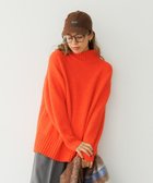 【ベイフロー/BAYFLOW】のふっくら軽くあったか ブークレタートルニットプルオーバー オレンジ40|ID: prp329100004758551 ipo3291000000034430099