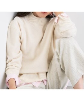 【インディヴィ/INDIVI】の【冬ニット人気NO.1!/カシミヤ混】ミドルゲージハイネックニット 人気、トレンドファッション・服の通販 founy(ファニー) ファッション Fashion レディースファッション Fashion for Women トップス・カットソー Cut & Sew Tops ニット Knit Tops & Sweaters スマート Smart, Elegant 人気 Popular, Best Seller ハイネック High Neck, Mock Neck ワイド Wide, Wide Fit 冬 Winter / This Winter |ID:prp329100004758559