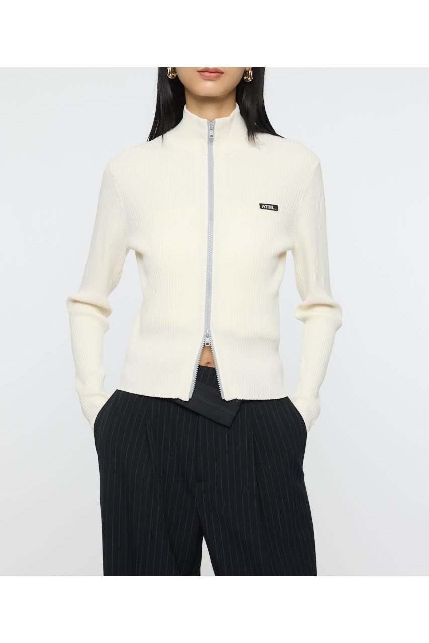 【マウジー/moussy】のBI COLOR MIDDLE NECKトップス インテリア・キッズ・メンズ・レディースファッション・服の通販 founy(ファニー) 　ファッション　Fashion　レディースファッション　Fashion for Women　トップス・カットソー　Cut & Sew Tops　おすすめ　Recommended / Our Picks　インナー　Innerwear　シンプル　Simple, Minimal　ジップ　Zip, Zipper　スポーティ　Sporty, Casual Athletic　スラックス　Slacks, Dress Pants　ミックス　Mix, Mixed Style　ワンポイント　One Point, Statement Accent　人気　Popular, Best Seller　再入荷　Restock / Back in Stock　IVOY3|ID: prp329100004758582 ipo3291000000034450817