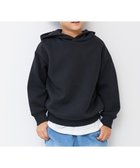 【デビロック/devirock / KIDS】のビッグシルエット 裏起毛プルパーカー プルパーカー パーカー トップス 25AW 人気、トレンドファッション・服の通販 founy(ファニー) ファッション Fashion キッズファッション Fashion for Kids トップス・カットソー Cut & Sew Tops シンプル Simple, Minimal トレンド Trend, Trending Now パーカー Hoodie, Parka ビッグ Big, Oversized おすすめ Recommended / Our Picks 2025年 2025 2025-2026秋冬・A/W Autumn/Winter 2025–26 AW25–26 thumbnail ブラック|ID: prp329100004758594 ipo3291000000034670212