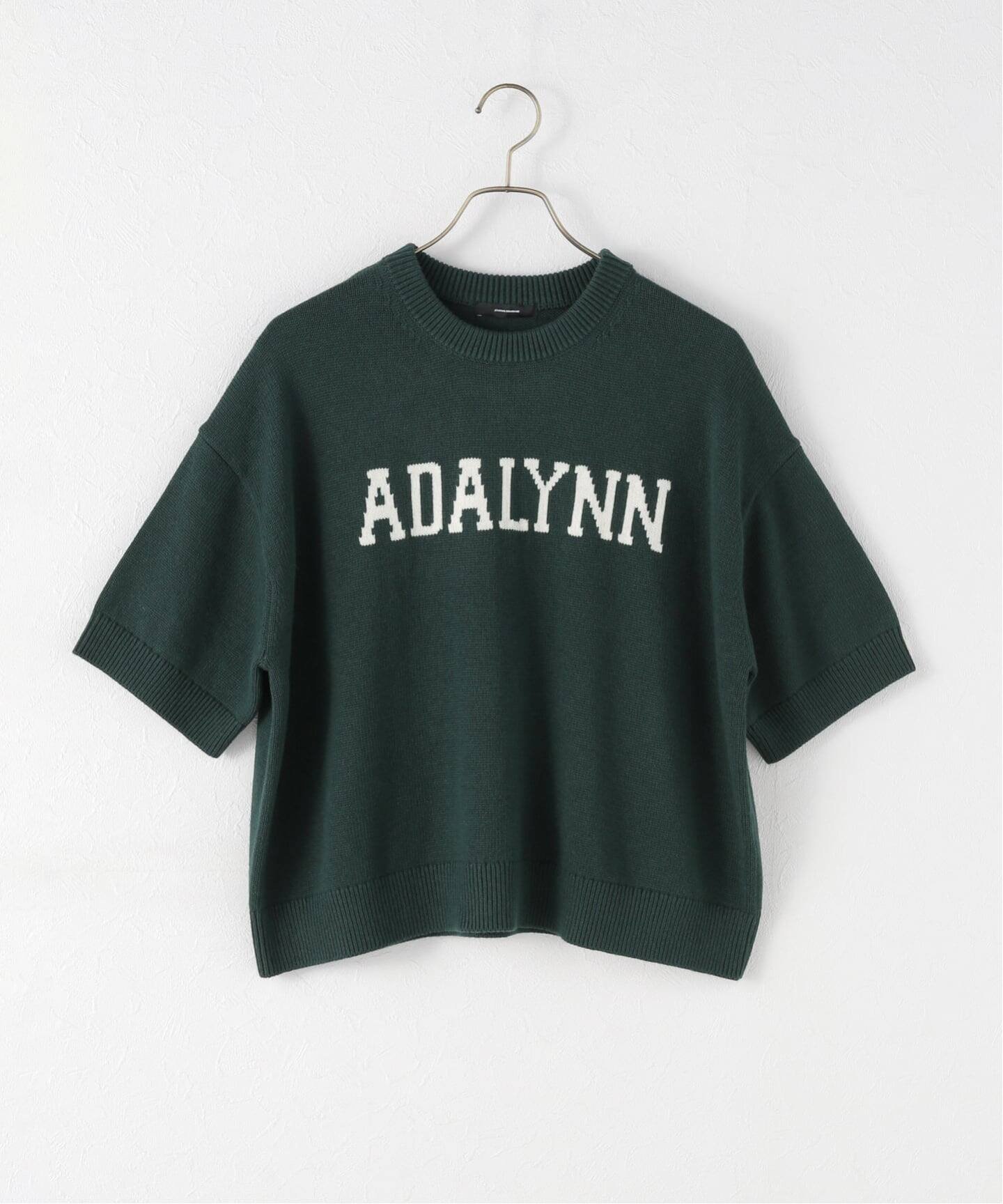 【ジャーナルスタンダード/JOURNAL STANDARD】のコットンウールインターシャハーフスリーブプルオーバー インテリア・キッズ・メンズ・レディースファッション・服の通販 founy(ファニー) 　ファッション　Fashion　レディースファッション　Fashion for Women　トップス・カットソー　Cut & Sew Tops　カジュアルプルオーバー・ニットトップス　Pullovers & Knit Tops / Casual Pullovers　2025年　2025　2025-2026秋冬・A/W　Autumn/Winter 2025–26 AW25–26　クロップド　Cropped, Short Length　スウェット / スエット　Sweatshirt, Sweatwear　スマート　Smart, Elegant　グリーン|ID: prp329100004758655 ipo3291000000034431193