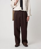 【ビューティ&ユース ユナイテッドアローズ/BEAUTY&YOUTH / UNITED ARROWS / MEN】のSteven Alan ウエポン ニドム アーミー ノープリーツ トラウザーズ DK.BROWN|ID: prp329100004758771 ipo3291000000034432191
