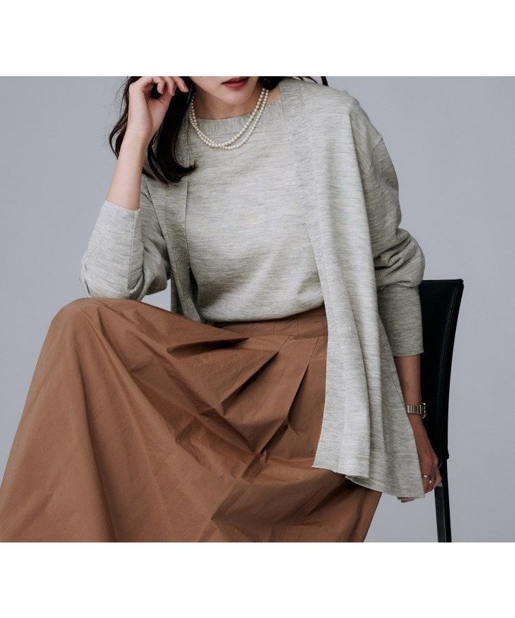 【アンタイトル/UNTITLED】の【アンサンブル可/オフィス/ボタンなし】シルクウールカシミヤ 着流しカーディガン 人気、トレンドファッション・服の通販 founy(ファニー) ファッション Fashion レディースファッション Fashion for Women トップス・カットソー Cut & Sew Tops カーディガン・羽織り Layered Style Cardigans アンサンブルニット Knit Ensembles & Twin Sets アンサンブル Ensemble Set インナー Innerwear カーディガン Cardigan, Knitwear コンパクト Compact, Small Size シルク Silk, 100% Silk スマート Smart, Elegant ヘムライン Hemline, Bottom Cut ミックス Mix, Mixed Style ワイド Wide, Wide Fit おすすめ Recommended / Our Picks エレガント 上品 Elegant other-1|ID: prp329100004758782 ipo3291000000034432260