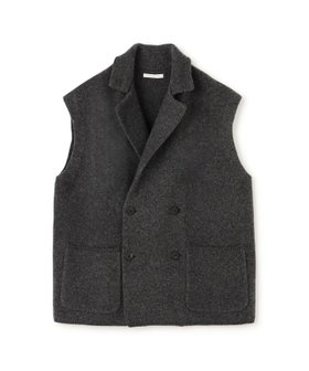 【トゥモローランド/TOMORROWLAND】のラムズウール スリーブレスダブルジャケット 人気、トレンドファッション・服の通販 founy(ファニー) ファッション Fashion レディースファッション Fashion for Women アウター Coat / Outerwear Collection レディースジャケット・軽アウター Jackets インナー Innerwear エレガント 上品 Elegant ジャケット Jacket, Outerwear スリーブ Sleeve, Long Sleeve / Short Sleeve ダブル Double, Double-Breasted リラックス Relax, Relaxed Fit おすすめ Recommended / Our Picks |ID:prp329100004758868