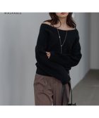 【アンデミュウ/Andemiu】の【洗える】CNラクーンコンオフショルニット 人気、トレンドファッション・服の通販 founy(ファニー) ファッション Fashion レディースファッション Fashion for Women トップス・カットソー Cut & Sew Tops ニット Knit Tops & Sweaters ショルダー Shoulder, Shoulder Strap トレンド Trend, Trending Now プレーン Plain, Simple 洗える Machine Washable thumbnail ブラック|ID: prp329100004758882 ipo3291000000034661803