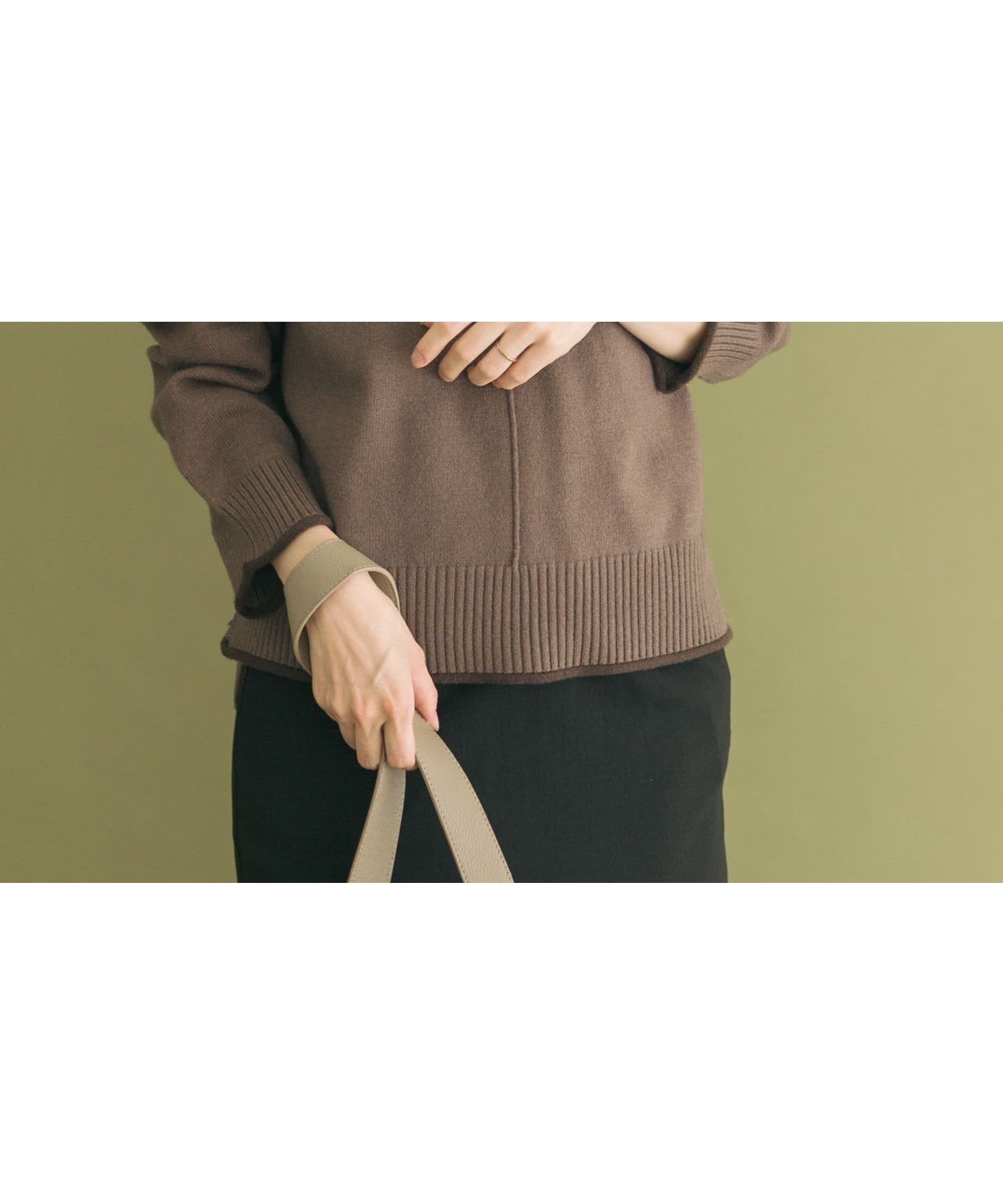 【アイテムズアーバンリサーチ/ITEMS URBAN RESEARCH】の『洗濯可』ハイショクハイネックニット インテリア・キッズ・メンズ・レディースファッション・服の通販 founy(ファニー) 　ファッション　Fashion　レディースファッション　Fashion for Women　トップス・カットソー　Cut & Sew Tops　ニット　Knit Tops & Sweaters　2025年　2025　2025-2026秋冬・A/W　Autumn/Winter 2025–26 AW25–26　冬　Winter / This Winter　インナー　Innerwear　シンプル　Simple, Minimal　ジャケット　Jacket, Outerwear　ハイネック　High Neck, Mock Neck　パイピング　Piping, Trim Design　フィット　Fit, Slim Fit　エレガント 上品　Elegant　人気　Popular, Best Seller　A/W・秋冬　Autumn/Winter　MOC|ID: prp329100004758901 ipo3291000000034517070