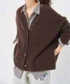 【スピック&スパン/Spick & Span】のフォックスウールミックス2WAYカーディガン ブラウン A|ID: prp329100004758918 ipo3291000000034773417