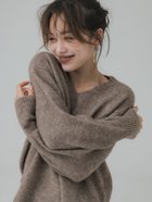 【コカ/COCA】の【新色追加】ふあふあヤク風Vネックプルオーバーニット Dk.Beige|ID: prp329100004759091 ipo3291000000034435025