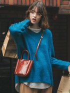 【コカ/COCA】の【新色追加】ふあふあヤク風Vネックプルオーバーニット Dk.Blue|ID: prp329100004759091 ipo3291000000034435047