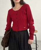 【カプリシューレマージュ/CAPRICIEUX LEMAGE】の【新色/オフホワイト】【前後2WAY】カーブスリーブリブニット 人気、トレンドファッション・服の通販 founy(ファニー) ファッション Fashion レディースファッション Fashion for Women トップス・カットソー Cut & Sew Tops ニット Knit Tops & Sweaters カーディガン Cardigan, Knitwear コンパクト Compact, Small Size コーデュロイ Corduroy, Cord Fabric ショート Short, Short Length シンプル Simple, Minimal トレンド Trend, Trending Now バランス Balance, Style Balance プレート Plate, Dish ベロア Velour, Soft Velvet マキシ Maxi, Full Length ワイド Wide, Wide Fit ワンポイント One Point, Statement Accent 人気 Popular, Best Seller 台形 A-Line, Trapezoid Shape thumbnail レッド|ID: prp329100004759104 ipo3291000000034604064