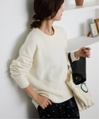 【スローブ イエナ/SLOBE IENA】のAir Fit ニットプルオーバー 人気、トレンドファッション・服の通販 founy(ファニー) ファッション Fashion レディースファッション Fashion for Women トップス・カットソー Cut & Sew Tops ニット Knit Tops & Sweaters カジュアルプルオーバー・ニットトップス Pullovers & Knit Tops / Casual Pullovers 2025年 2025 2025-2026秋冬・A/W Autumn/Winter 2025–26 AW25–26 おすすめ Recommended / Our Picks インナー Innerwear シンプル Simple, Minimal デニム Denim, Jeans Material フレア Flare, Flared thumbnail ホワイト|ID: prp329100004759105 ipo3291000000035099317