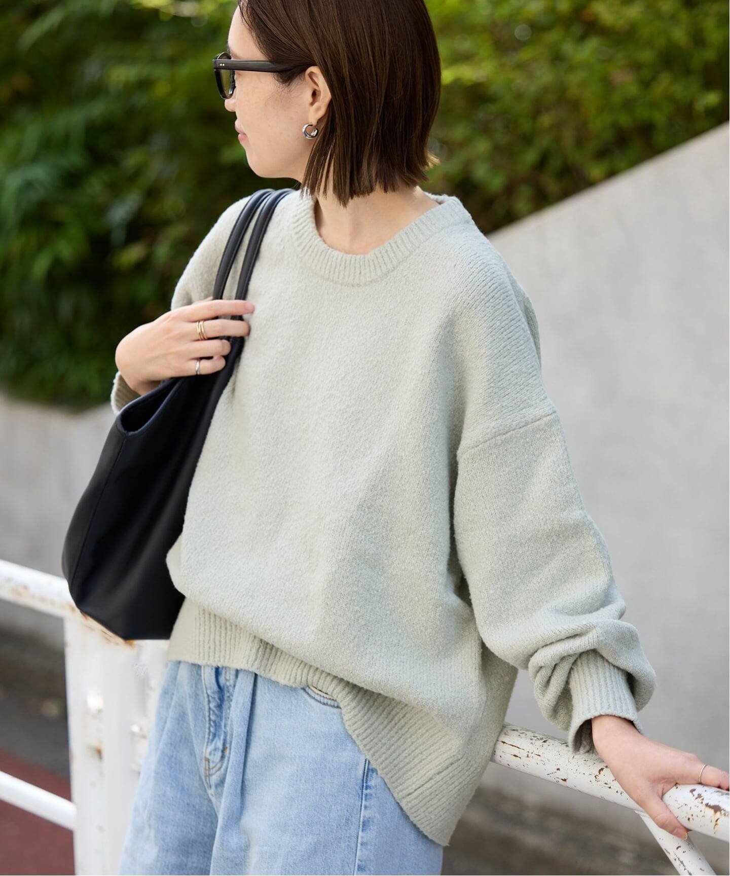 【スローブ イエナ/SLOBE IENA】のAir Fit ニットプルオーバー インテリア・キッズ・メンズ・レディースファッション・服の通販 founy(ファニー) ファッション Fashion レディースファッション Fashion for Women トップス・カットソー Cut & Sew Tops ニット Knit Tops & Sweaters カジュアルプルオーバー・ニットトップス Pullovers & Knit Tops / Casual Pullovers 2025年 2025 2025-2026秋冬・A/W Autumn/Winter 2025–26 AW25–26 おすすめ Recommended / Our Picks インナー Innerwear シンプル Simple, Minimal デニム Denim, Jeans Material フレア Flare, Flared グレーA|ID: prp329100004759105 ipo3291000000035099318