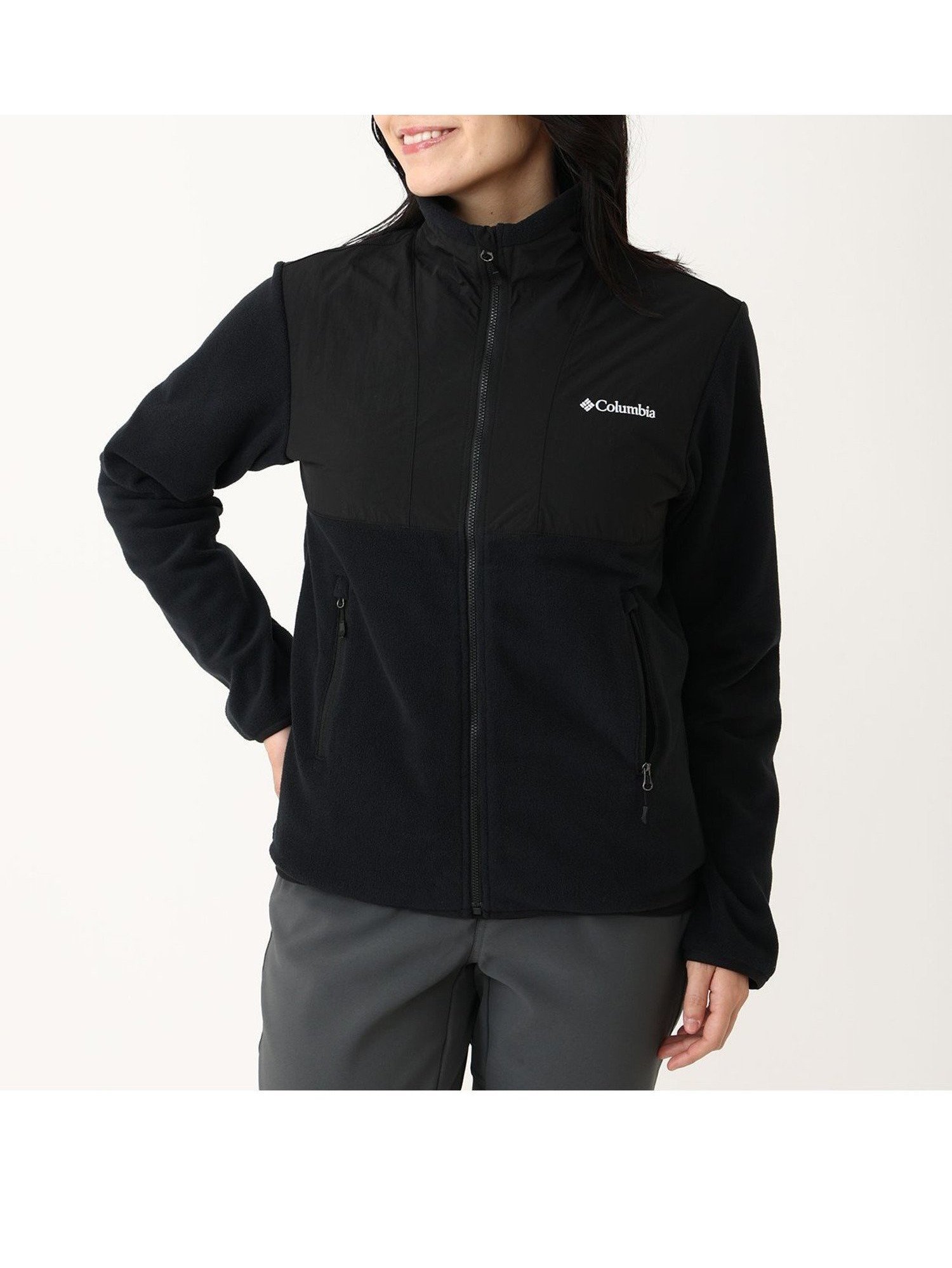 【コロンビア/Columbia】のColumbia/ ウィメンズライトキャニオンフリースジャケット /コロンビア インテリア・キッズ・メンズ・レディースファッション・服の通販 founy(ファニー) 　ファッション　Fashion　レディースファッション　Fashion for Women　アウター　Coat / Outerwear Collection　レディースジャケット・軽アウター　Jackets　ジャケット　Jacket, Outerwear　ストレッチ　Stretch, Stretchy Fabric　ハンド　Hand, Handmade　パターン　Pattern, Design Print　フィット　Fit, Slim Fit　ポケット　Pocket, Pocket Detail　ロング　Long, Long-Length　軽量　Lightweight, Ultra Light　ブラック[002001]|ID: prp329100004759141 ipo3291000000034435484