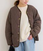 【ジャーナルスタンダード レリューム/JOURNAL STANDARD relume】の《追加》コクーンキルティングブルゾン 人気、トレンドファッション・服の通販 founy(ファニー) ファッション Fashion レディースファッション Fashion for Women アウター Coat / Outerwear Collection ブルゾンジャケット・スポーティアウター Blouson Jackets 2025年 2025 2025-2026秋冬・A/W Autumn/Winter 2025–26 AW25–26 キルティング Quilted, Quilting キルト Quilt, Quilted Fabric コーデュロイ Corduroy, Cord Fabric ドレープ Drape, Draping Fabric パイピング Piping, Trim Design ブルゾン Blouson, Bomber Jacket エレガント 上品 Elegant thumbnail ブラウン|ID: prp329100004759143 ipo3291000000034435508