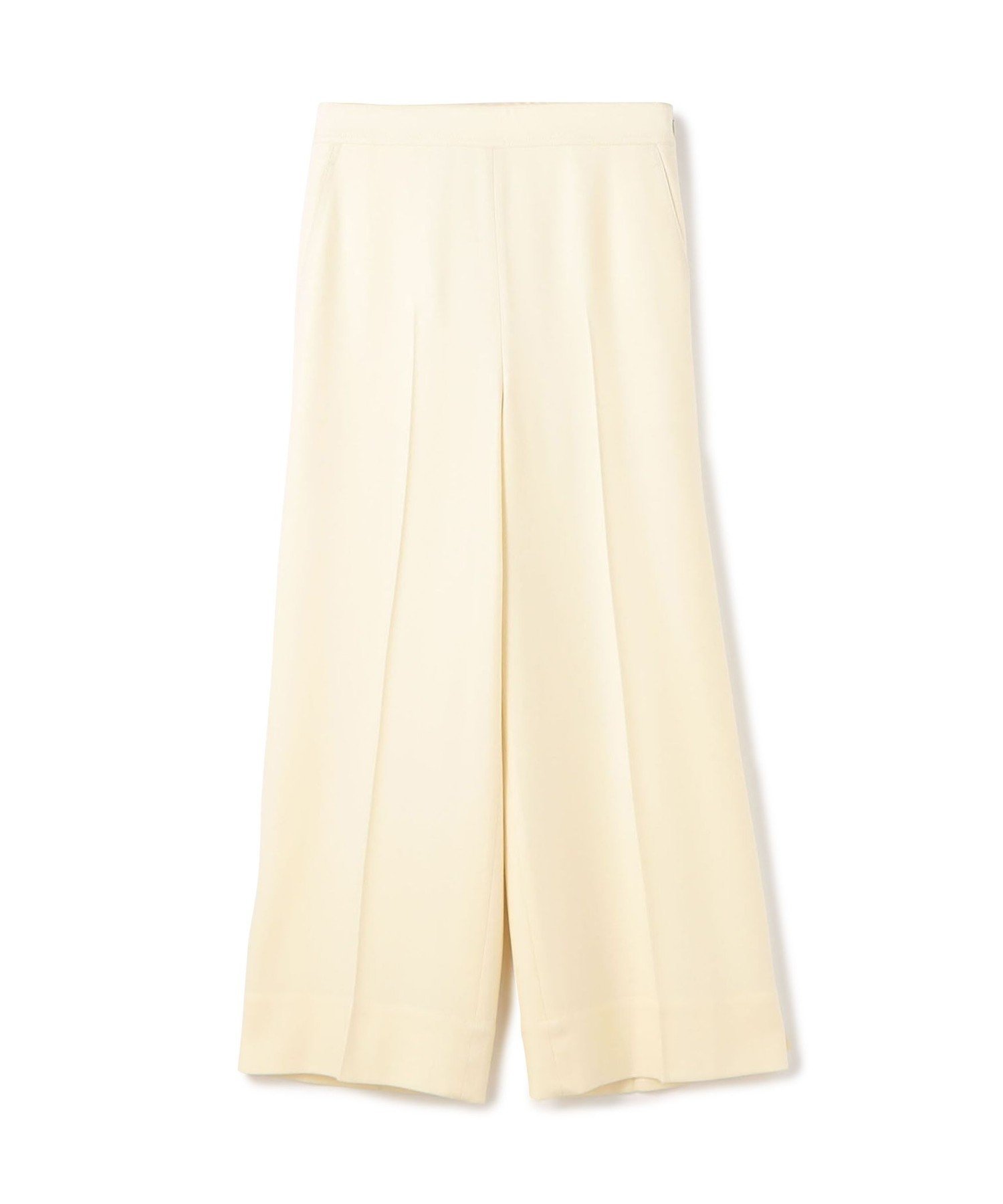 【トゥモローランド/TOMORROWLAND】のストレッチボタニー ワイドパンツ インテリア・キッズ・メンズ・レディースファッション・服の通販 founy(ファニー) 　ファッション　Fashion　レディースファッション　Fashion for Women　パンツ　Pants & Trousers　おすすめ　Recommended / Our Picks　エレガント 上品　Elegant　シューズ　Shoes, Footwear　ショート　Short, Short Length　ドレープ　Drape, Draping Fabric　バランス　Balance, Style Balance　フラット　Flat, Flat Shoes　ワイド　Wide, Wide Fit　A/W・秋冬　Autumn/Winter　11 ホワイト|ID: prp329100004759152 ipo3291000000034576665