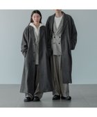 【ローリーズファーム/LOWRYS FARM】のウールライクチェスターコート 人気、トレンドファッション・服の通販 founy(ファニー) ファッション Fashion レディースファッション Fashion for Women アウター Coat / Outerwear Collection コート・ロングコート・ピーコート Long Coats, Peacoats & More チェスターコート・ロング丈アウター Chester Coats / Chesterfield Long Coats おすすめ Recommended / Our Picks スウェット / スエット Sweatshirt, Sweatwear セットアップ Set-Up, Coordinated Outfit チェック Check, Plaid, Tartan フェイス Face, Facial Design ロング Long, Long-Length thumbnail チャコールグレー18|ID: prp329100004759156 ipo3291000000034619735