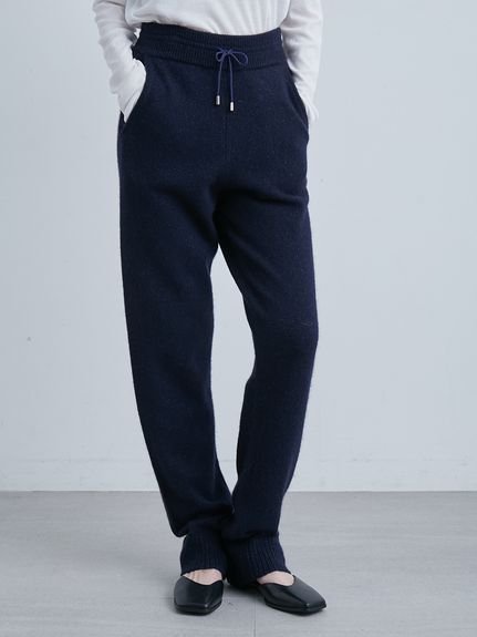 【ミースロエ/MIESROHE】のソフトシャギーイージーニットPT インテリア・キッズ・メンズ・レディースファッション・服の通販 founy(ファニー) 　ファッション　Fashion　レディースファッション　Fashion for Women　トップス・カットソー　Cut & Sew Tops　ニット　Knit Tops & Sweaters　スタイリッシュ　Stylish, Fashionable　スマート　Smart, Elegant　セットアップ　Set-Up, Coordinated Outfit　NVY[089]|ID: prp329100004759159 ipo3291000000034435708