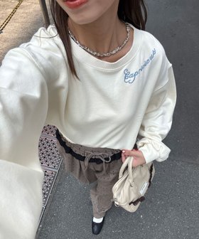 【パルグループ/PAL GROUP】の【Ciaopanic】ネック刺 ピグメントショートスウェット 人気、トレンドファッション・服の通販 founy(ファニー) ファッション Fashion レディースファッション Fashion for Women トップス・カットソー Cut & Sew Tops レディースパーカー・カジュアルフーディー Casual Hoodies & Sweatshirts スウェット・クルーネックトップス Sweatshirts & Crewnecks / Relaxed Fit Sweat Tops ショート Short, Short Length シンプル Simple, Minimal スポーティ Sporty, Casual Athletic デニム Denim, Jeans Material バランス Balance, Style Balance ワイド Wide, Wide Fit 再入荷 Restock / Back in Stock おすすめ Recommended / Our Picks |ID:prp329100004759188