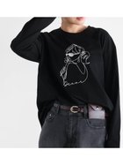 【ヴァン/Vin】のレディモチーフ刺繍長袖Tシャツ 人気、トレンドファッション・服の通販 founy(ファニー) ファッション Fashion レディースファッション Fashion for Women トップス・カットソー Cut & Sew Tops シャツ・ブラウス・オフィスカジュアル Elegant Blouses & Button-Ups ロングTシャツ・Tシャツ Longline T-Shirts & Tees インナー Innerwear フェミニン Feminine, Girly モチーフ Motif, Design Theme 夏 Summer 長袖 Long Sleeve, Full Sleeve thumbnail ブラック|ID: prp329100004759242 ipo3291000000034621571