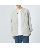 【ユナイテッドアローズ/UNITED ARROWS】のC/LY/NY バンドカラー CPO シャツジャケット LT.GRAY|ID: prp329100004759253 ipo3291000000034517061