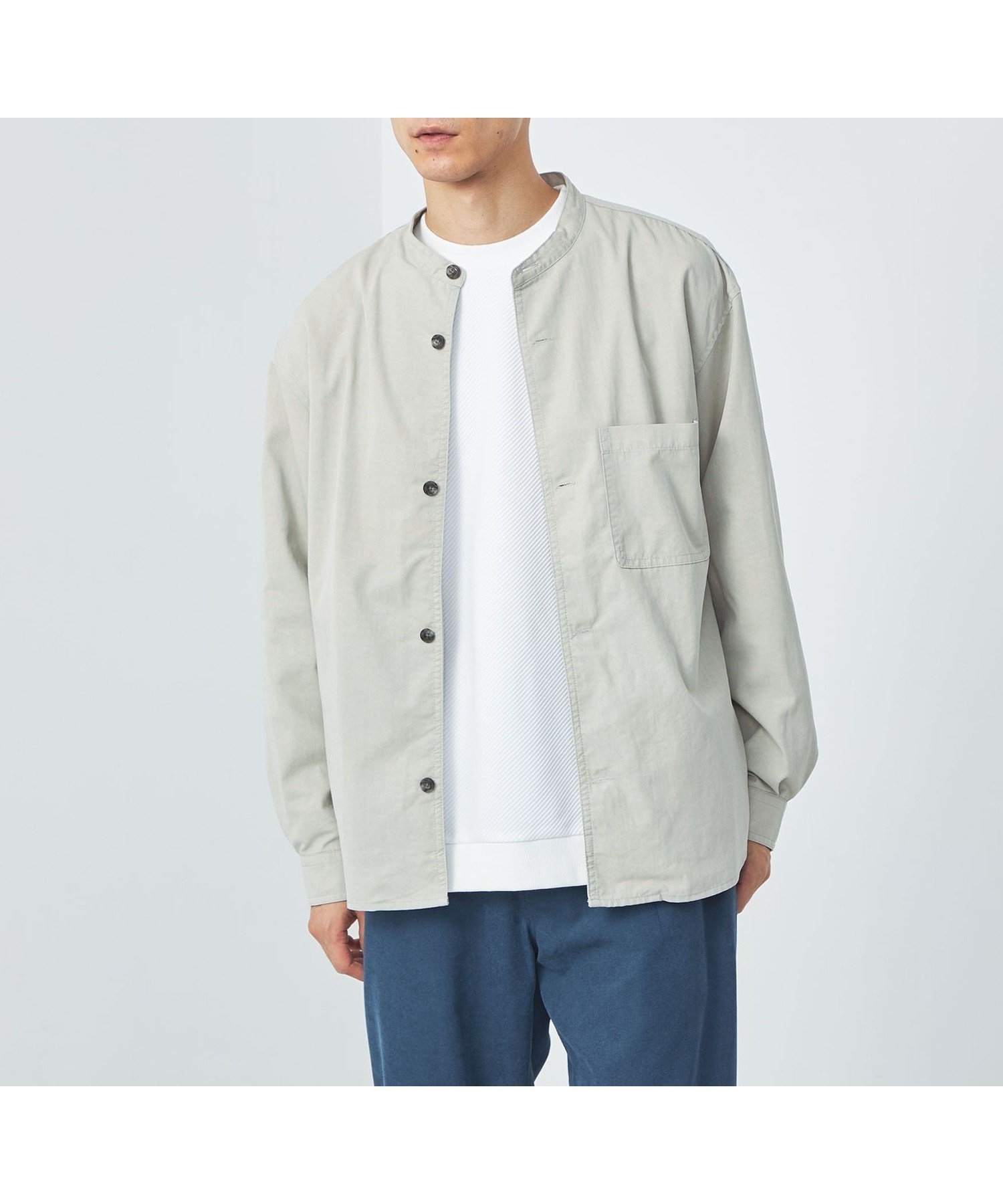 【ユナイテッドアローズ/UNITED ARROWS】のC/LY/NY バンドカラー CPO シャツジャケット インテリア・キッズ・メンズ・レディースファッション・服の通販 founy(ファニー) ファッション Fashion レディースファッション Fashion for Women アウター Coat / Outerwear Collection レディースジャケット・軽アウター Jackets カットソー Cut and Sewn Top カーゴパンツ Cargo Pants, Utility Pants ジャケット Jacket, Outerwear スニーカー Sneakers, Trainers デニム Denim, Jeans Material フロント Front, Front Design ポケット Pocket, Pocket Detail アウトレット Outlet / Clearance おすすめ Recommended / Our Picks エレガント 上品 Elegant LT.GRAY|ID: prp329100004759253 ipo3291000000034517061