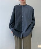 【アズノウアズ プラス/AS KNOW AS plus】の♪『洗濯可』バンドカラー 異素材切り替え アシンメトリー総柄チュニック 人気、トレンドファッション・服の通販 founy(ファニー) ファッション Fashion レディースファッション Fashion for Women トップス・カットソー Cut & Sew Tops アシンメトリー Asymmetrical Style シンプル Simple, Minimal スラックス Slacks, Dress Pants チェック Check, Plaid, Tartan チュニック Tunic, Long Top デニム Denim, Jeans Material プリーツ Pleats, Pleated ボトム Bottoms, Lower Wear 無地 Plain, Solid Color 再入荷 Restock / Back in Stock thumbnail クロXチャコ|ID: prp329100004759279 ipo3291000000034436906