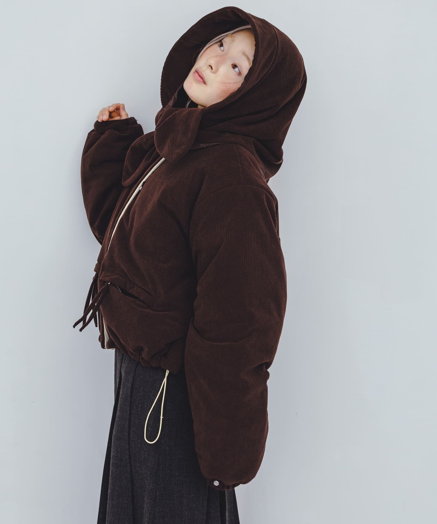 【ケービーエフ/KBF / URBAN RESEARCH】のリバーシブルパデッドジャケット 人気、トレンドファッション・服の通販 founy(ファニー) 　ファッション　Fashion　レディースファッション　Fashion for Women　アウター　Coat / Outerwear Collection　レディースジャケット・軽アウター　Jackets　2025年　2025　2025-2026秋冬・A/W　Autumn/Winter 2025–26 AW25–26　冬　Winter / This Winter　コーデュロイ　Corduroy, Cord Fabric　トレンド　Trend, Trending Now　ドローコード　Drawcord, Drawstring Cord　ハイネック　High Neck, Mock Neck　バラクラバ　Balaclava　リバーシブル　Reversible, Two-Sided　A/W・秋冬　Autumn/Winter　 other-1|ID: prp329100004759283 ipo3291000000034934697