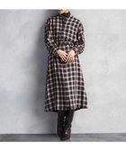 【ミッシェルクラン/MICHEL KLEIN】のバンドカラーチェックシャツワンピース 人気、トレンドファッション・服の通販 founy(ファニー) ファッション Fashion レディースファッション Fashion for Women ワンピース Dresses シャツワンピース / 1枚で着映えコーデ Shirt Dresses インナー Innerwear 春 Spring 洗える Machine Washable 秋 Autumn キュプラ Cupro, Eco Fabric シンプル Simple, Minimal スタイリッシュ Stylish, Fashionable タイツ Tights, Legwear ダウン Down, Puffer チェック Check, Plaid, Tartan トレンド Trend, Trending Now バランス Balance, Style Balance ベーシック Basic, Essential ペチコート Petticoat, Underskirt ポケット Pocket, Pocket Detail 羽織 Haori, Light Jacket メタル Metal, Metal Parts 冬 Winter / This Winter 再入荷 Restock / Back in Stock おすすめ Recommended / Our Picks 夏 Summer thumbnail ブラウン|ID: prp329100004759285 ipo3291000000034436936