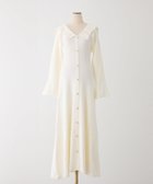 【ナイスクラップ/NICE CLAUP】の襟付き金ボタンニットロングワンピース 人気、トレンドファッション・服の通販 founy(ファニー) ファッション Fashion レディースファッション Fashion for Women ワンピース Dresses カーディガン Cardigan, Knitwear ガーリー Girly, Feminine Style シンプル Simple, Minimal フェミニン Feminine, Girly ロング Long, Long-Length 冬 Winter / This Winter おすすめ Recommended / Our Picks 2025年 2025 2025-2026秋冬・A/W Autumn/Winter 2025–26 AW25–26 thumbnail アイボリー|ID: prp329100004759309 ipo3291000000034437128