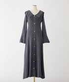 【ナイスクラップ/NICE CLAUP】の襟付き金ボタンニットロングワンピース 人気、トレンドファッション・服の通販 founy(ファニー) ファッション Fashion レディースファッション Fashion for Women ワンピース Dresses カーディガン Cardigan, Knitwear ガーリー Girly, Feminine Style シンプル Simple, Minimal フェミニン Feminine, Girly ロング Long, Long-Length 冬 Winter / This Winter おすすめ Recommended / Our Picks 2025年 2025 2025-2026秋冬・A/W Autumn/Winter 2025–26 AW25–26 thumbnail チャコールグレー|ID: prp329100004759309 ipo3291000000034437130