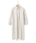 【マーコート/MARcourt】のMidiUmi ビッグポケットシャツワンピース 人気、トレンドファッション・服の通販 founy(ファニー) ファッション Fashion レディースファッション Fashion for Women ワンピース Dresses シャツワンピース / 1枚で着映えコーデ Shirt Dresses カフス Cuff Design シンプル Simple, Minimal ストライプ Stripe, Striped Pattern タイプライター Typewriter Fabric, Crisp Cotton チェック Check, Plaid, Tartan ポケット Pocket, Pocket Detail レギュラー Regular, Standard Fit ワッシャー Washer, Crinkled Finish 長袖 Long Sleeve, Full Sleeve thumbnail アイボリーストライプ|ID: prp329100004759314 ipo3291000000034589064