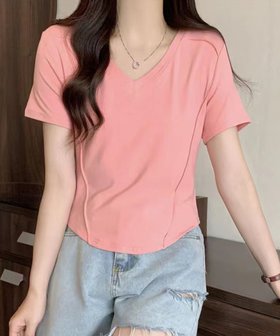 【アミュレット/Amulet】の【Amulet】プレス加工デザインTシャツ 人気、トレンドファッション・服の通販 founy(ファニー) ファッション Fashion レディースファッション Fashion for Women トップス・カットソー Cut & Sew Tops シャツ・ブラウス・オフィスカジュアル Elegant Blouses & Button-Ups ロングTシャツ・Tシャツ Longline T-Shirts & Tees シンプル Simple, Minimal |ID:prp329100004759317